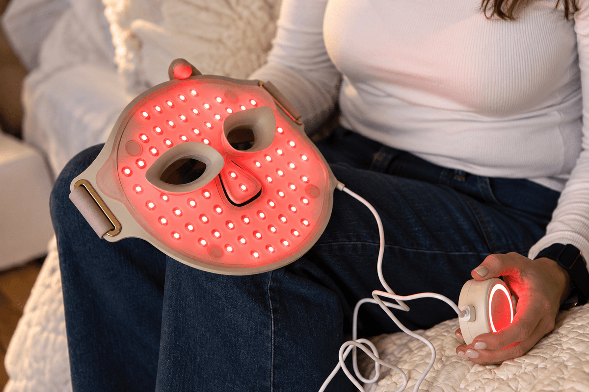 How to Use an LED Mask Alongside Retinol and Other Actives