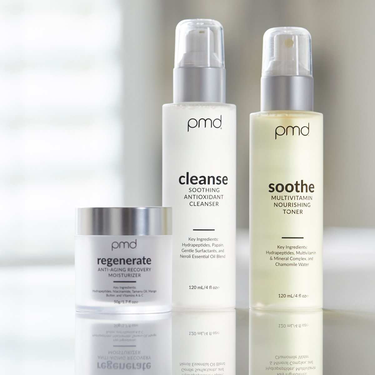 Daily Cell Regeneration System products on a countertop.? Daily Cell Regeneration System