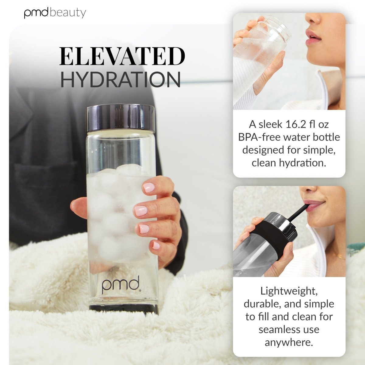 PMD Aqua Water Bottle with Accessories
