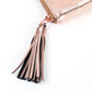 5005?closeup of tassel on Kennedy bag