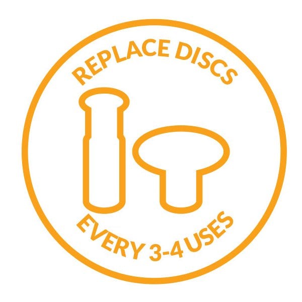 Blue Replacement Discs - Sensitive